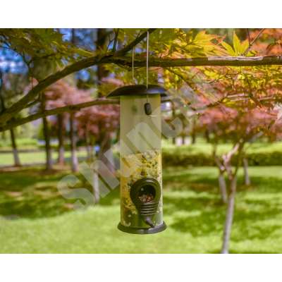 Hot Selling Wholesale transparent metal bird feeder