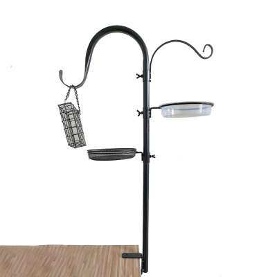 Hot Selling Wholesale deck mounted metal bird feeder station